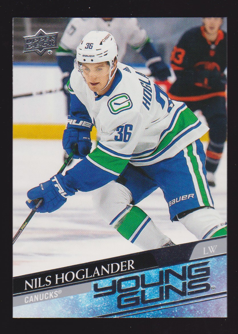 (image for) 2020-21 Upper Deck #462 Nils Hoglander YG RC
